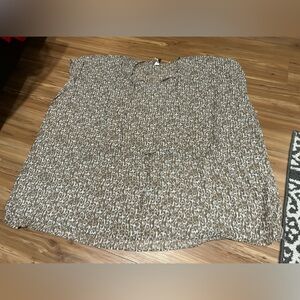 Kenneth Cole Reaction Animal Print Swim Cover Up Size XL